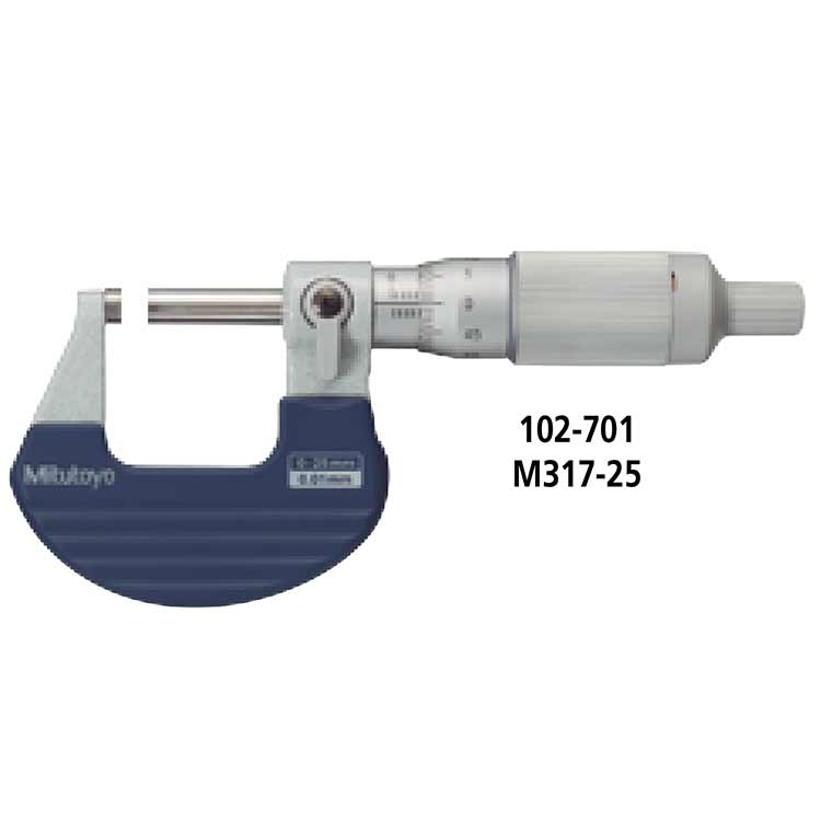 日本三丰（mitutoyo）棘轮套管千分尺102 系列外径千分尺M317 · M327
