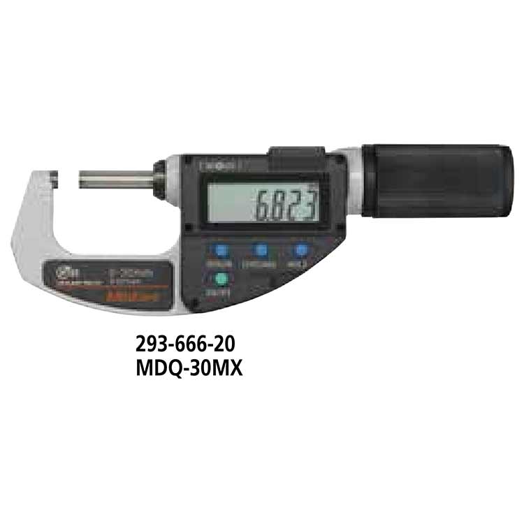 日本三丰（mitutoyo）Quickmike293 系列 IP65 ABSOLUTE 数显千分尺MDQ-MX